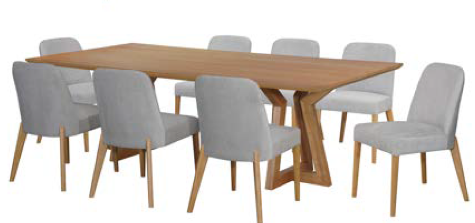 Everwood Elegance Dining Table Set