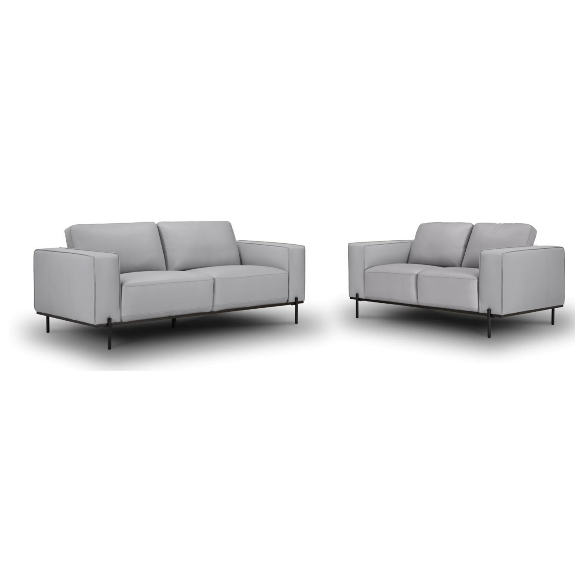 Valenti 3 + 2 Leather Sofa