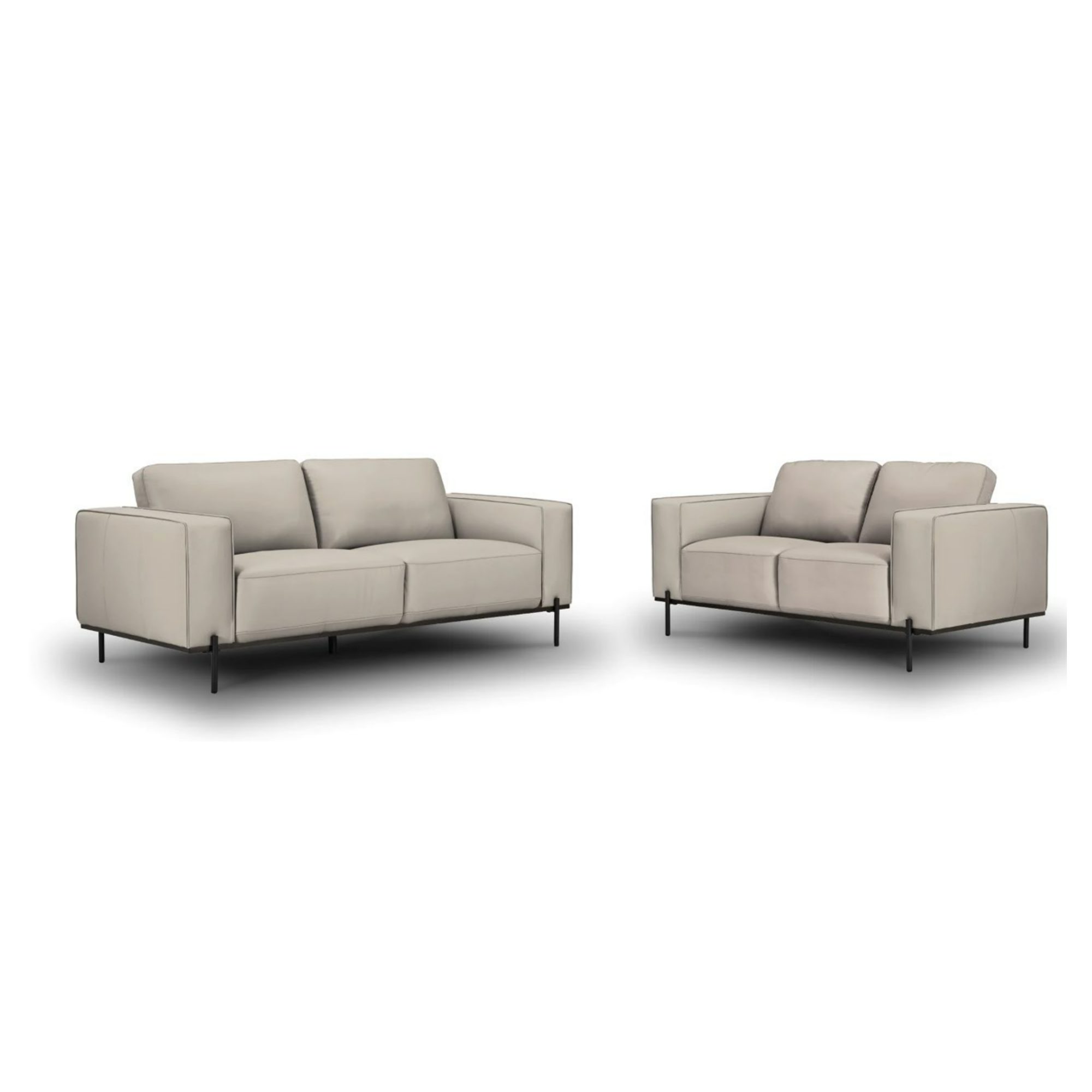 Valenti 3 + 2 Leather Sofa