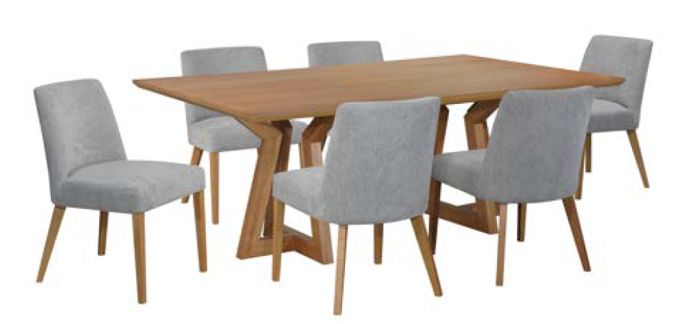 Everwood Elegance Dining Table Set