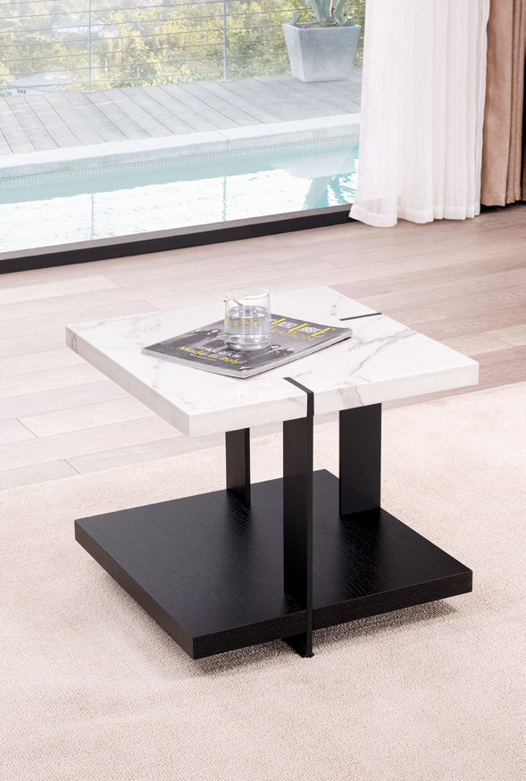 NOIR ET BLANC Lamp Table