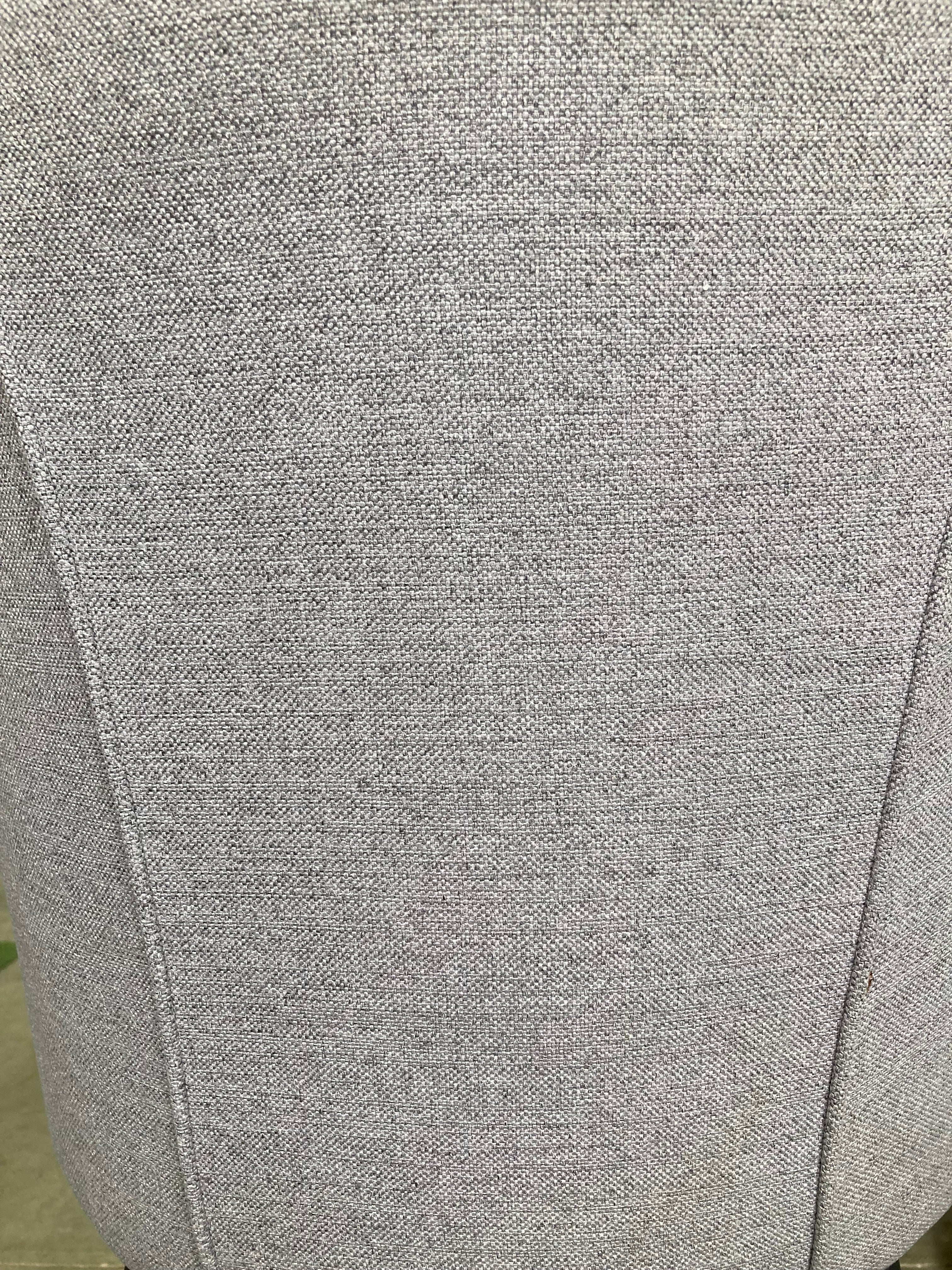 ASSA Light Grey Fabric Dining Chairs