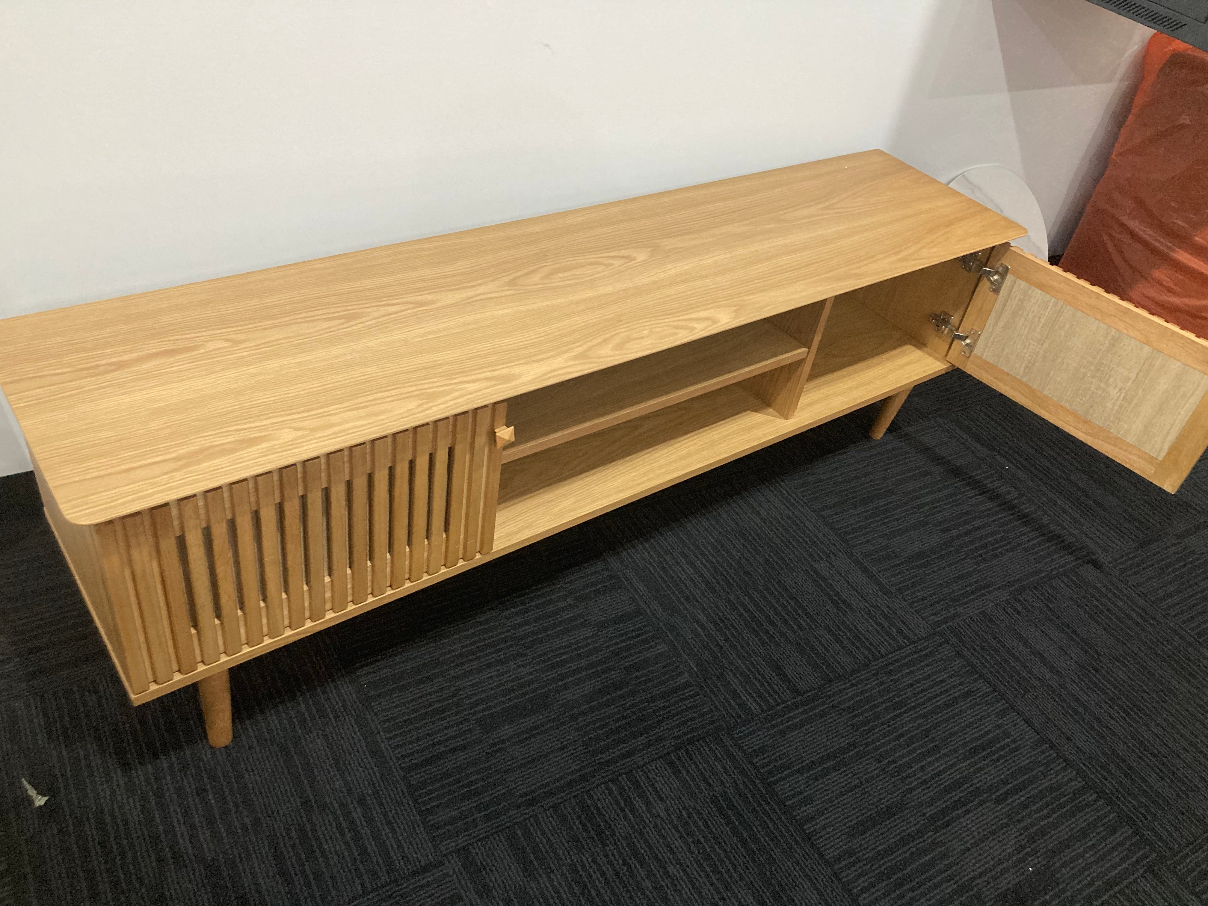 ASSA Light Timber Color TV Unit