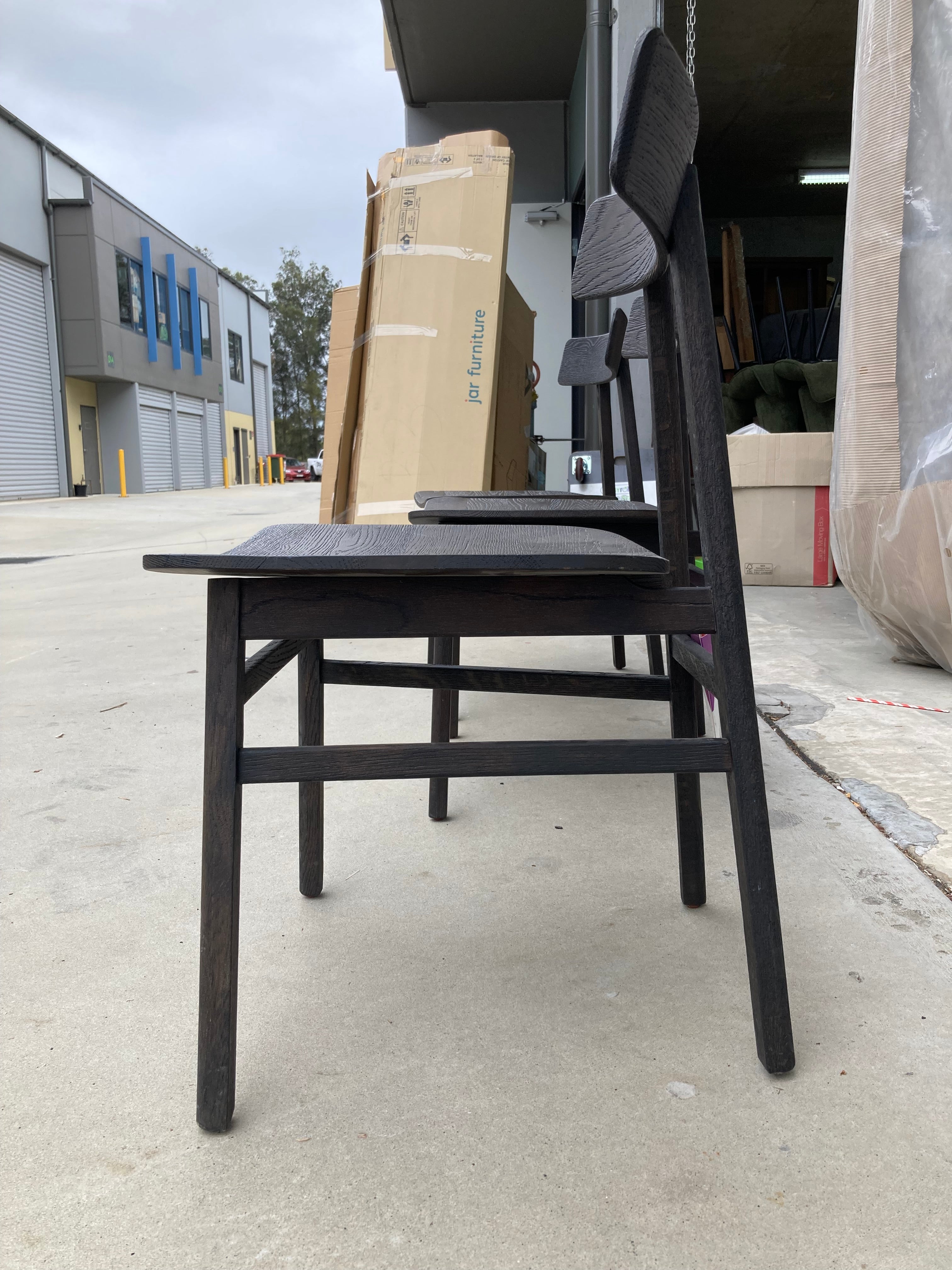 ASSA Black Timber Dining Chairs