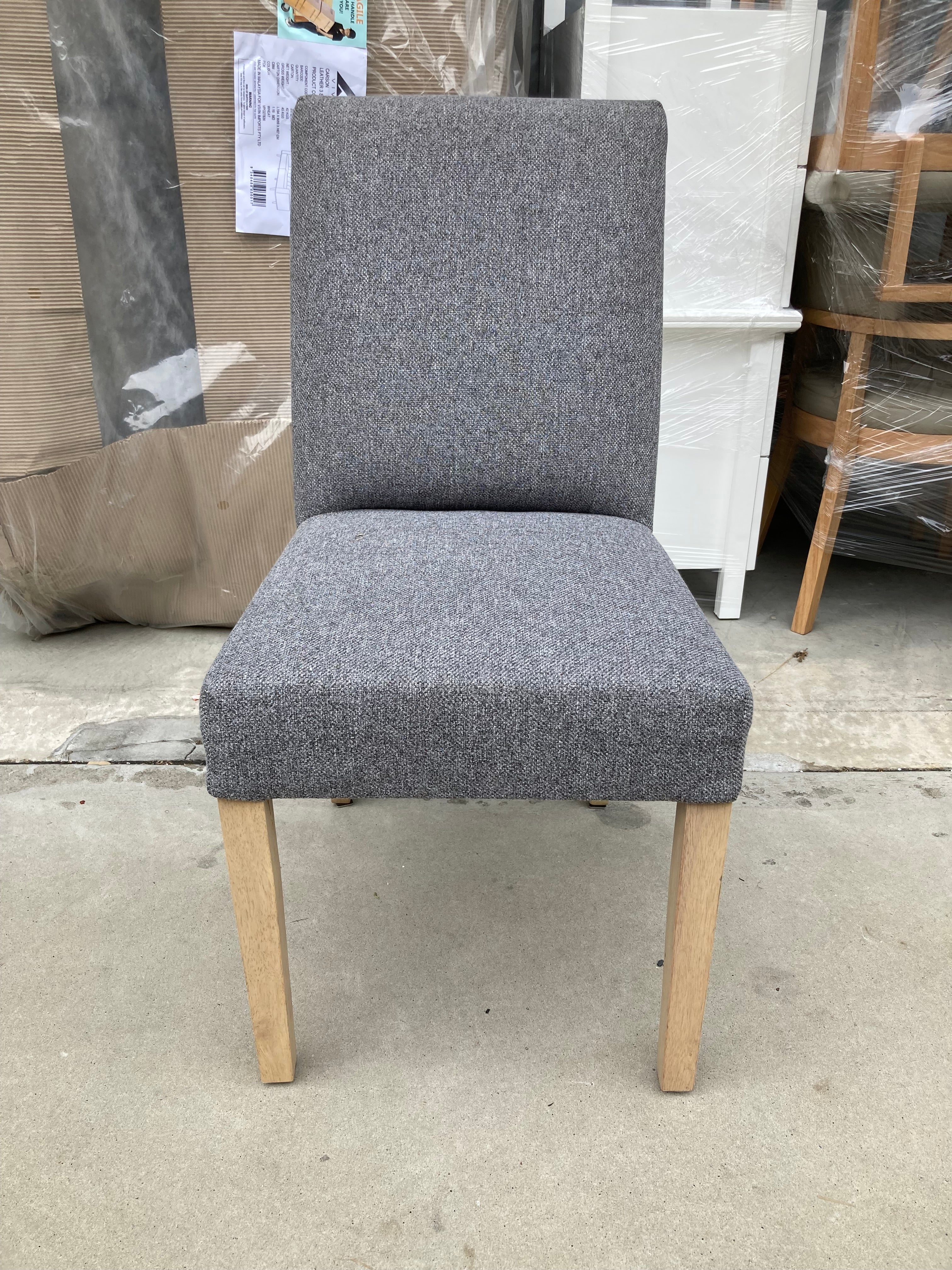 ASSA Dark Grey Dining Chair