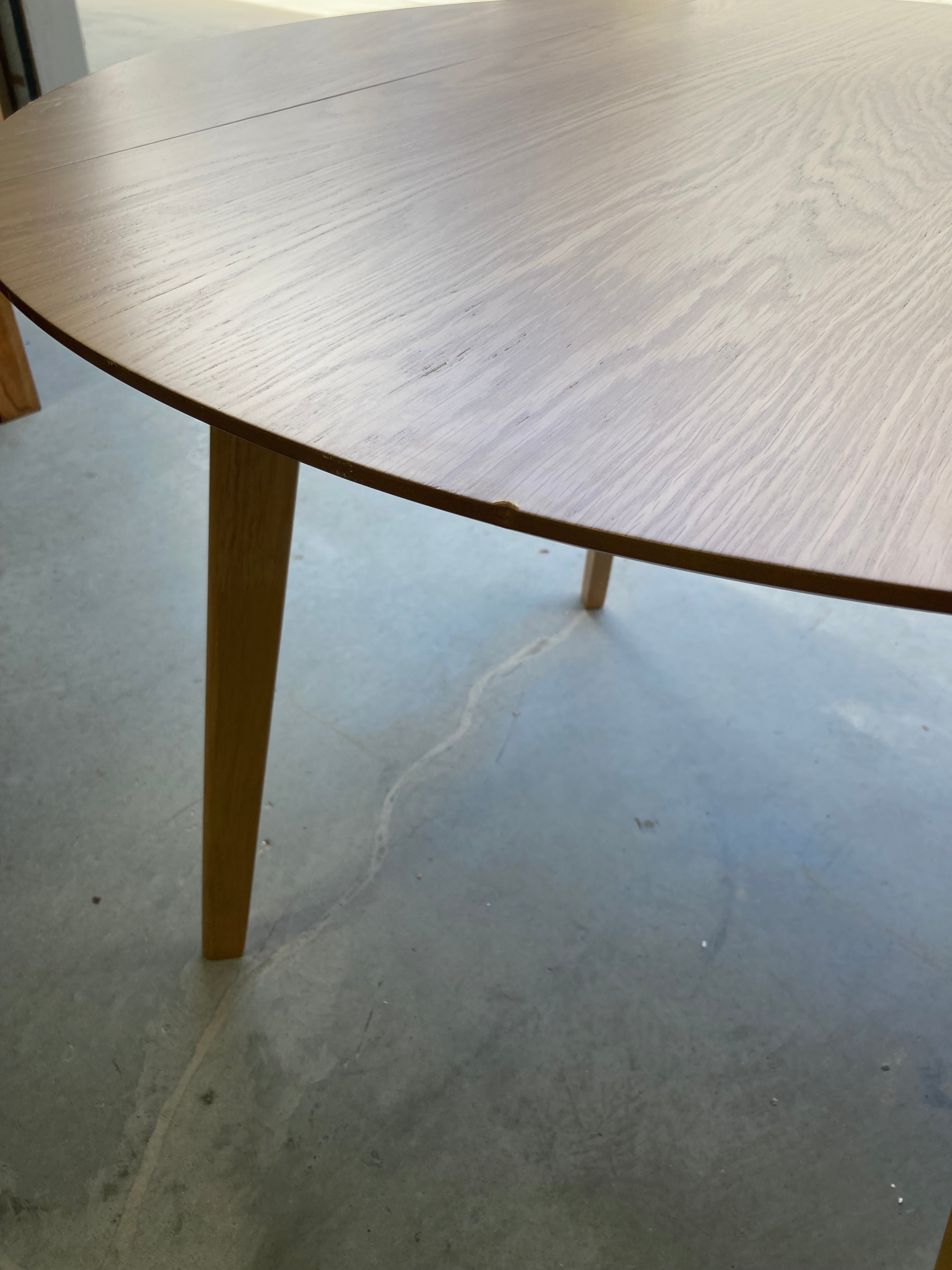 ASSA Light Timber Color Round Dining Table