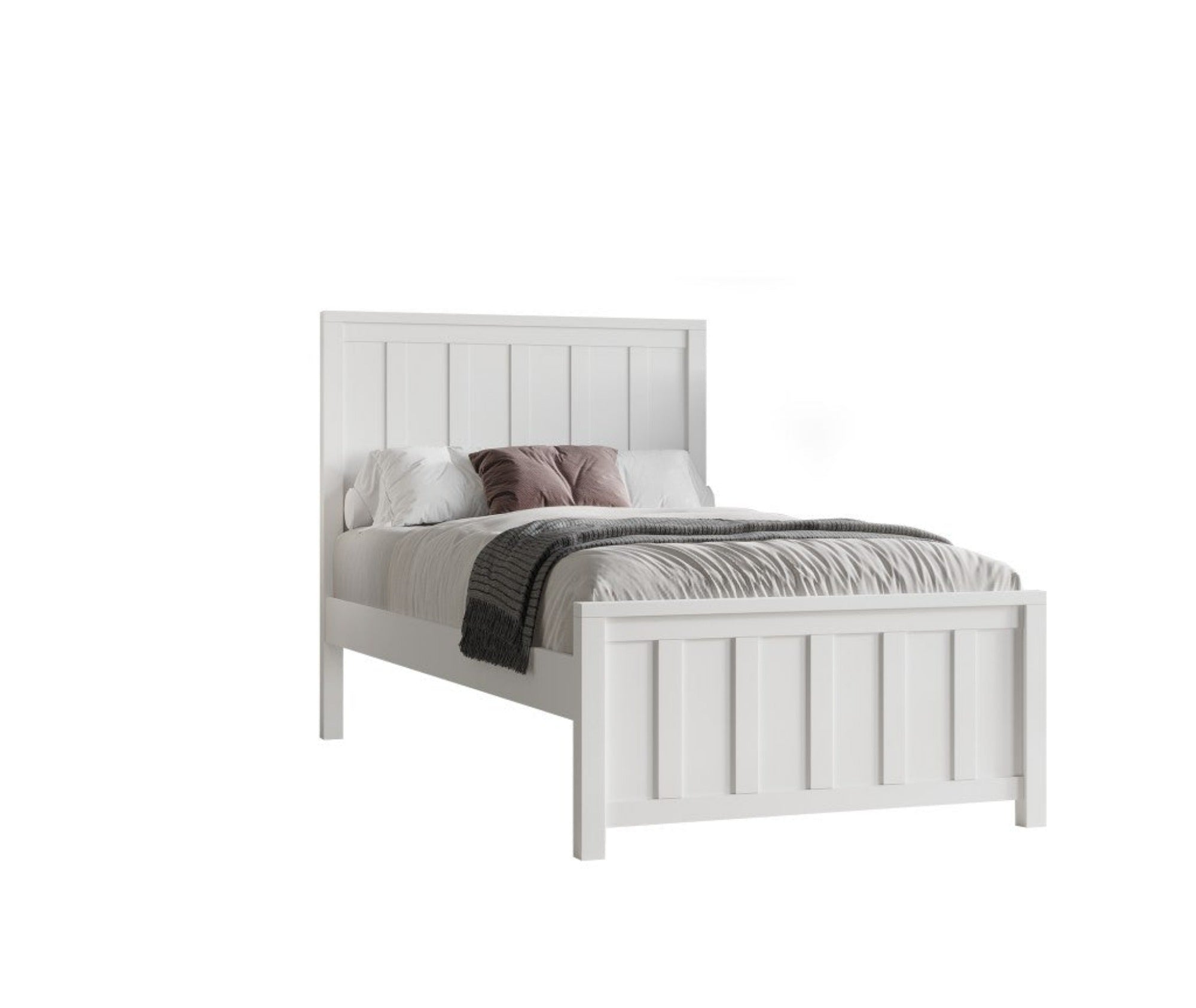 Whispering White Bed Frames