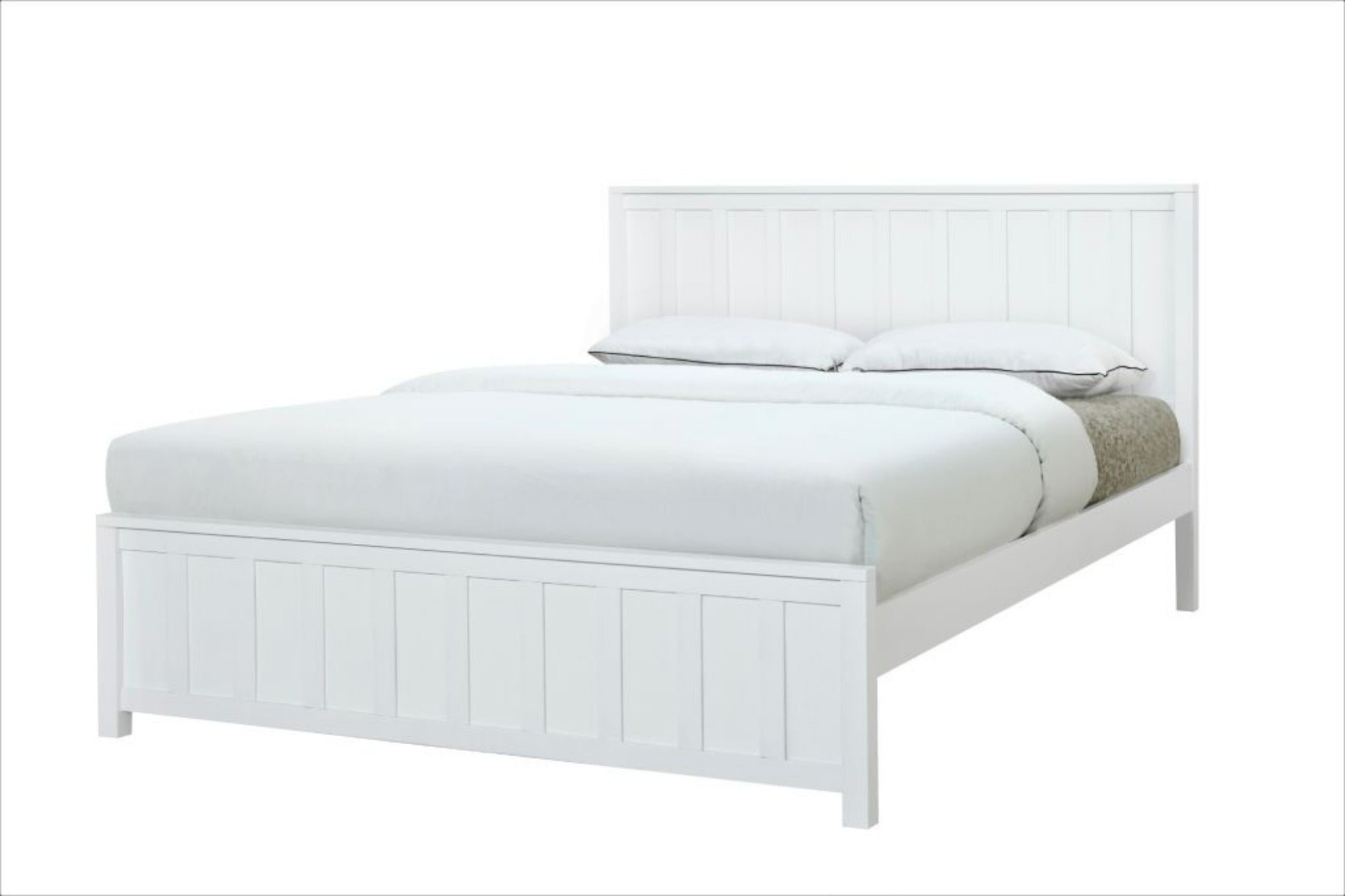 Whispering White Bed Frames