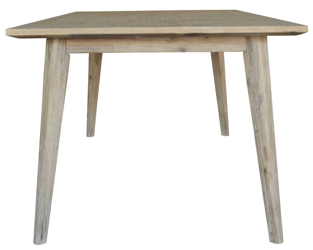 Tranquility Dining Table - Brushed Smoke