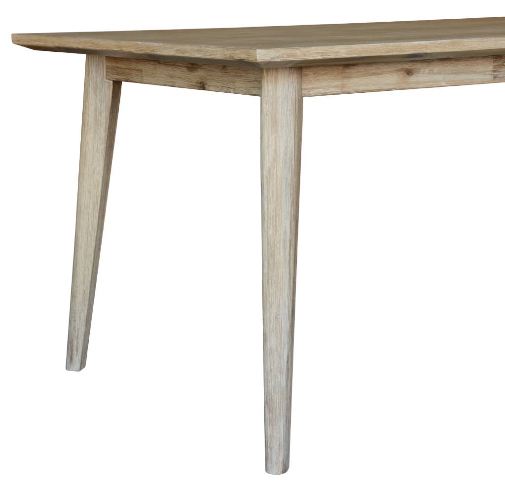 Tranquility Dining Table - Brushed Smoke